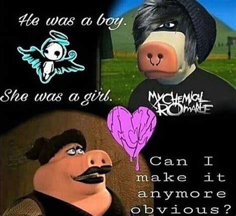 Emo Cow and Emo Dr.Pig | Barnyard | Know Your Meme