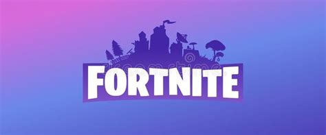 Fortnite Purple Vector Logo Banner