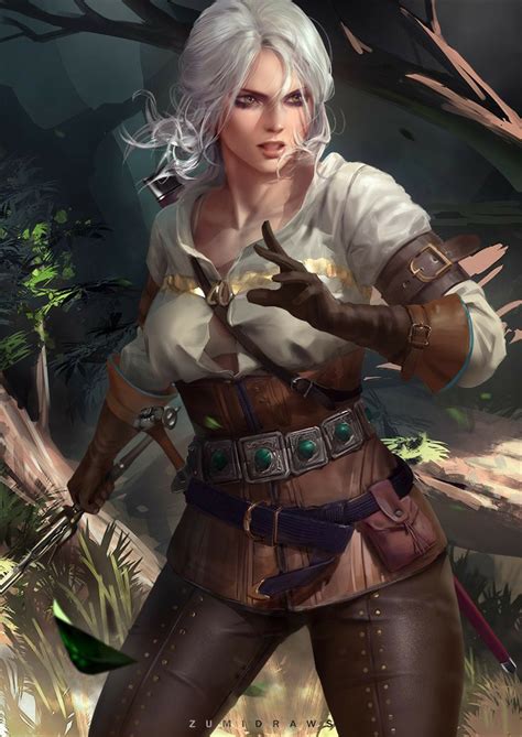 Ciri Witcher 3 fan art by Zumidraws | Ciri witcher, The witcher, The witcher game