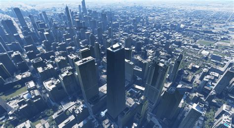 Chicago Enhanced Scenery - Microsoft Flight Simulator 2020 Mod