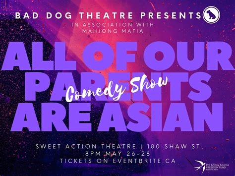 All of Our Parents Are Asian: Comedy Show!