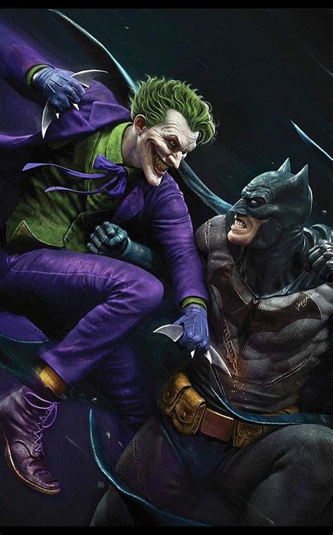 Batman vs joker, comics, dc, HD phone wallpaper | Peakpx