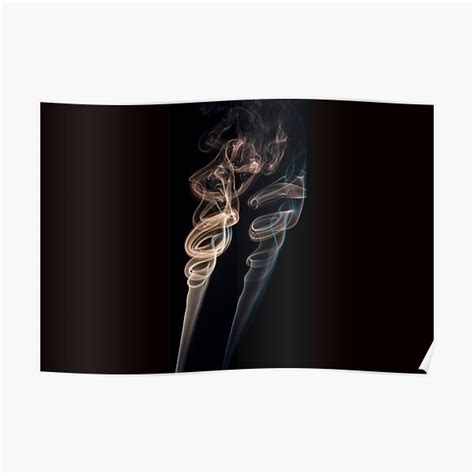 "White Smoke" Poster by yozon | Redbubble