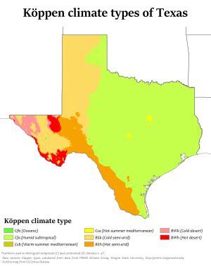Climate of Texas - Wikipedia