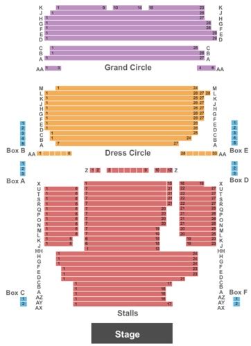 Aldwych Theatre Tickets, Seating Charts and Schedule in London LND at ...