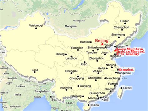 Yantai Map - ToursMaps.com