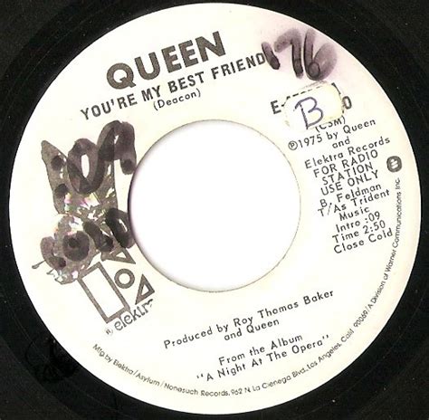 Queen – You're My Best Friend (1976, CSM, Vinyl) - Discogs