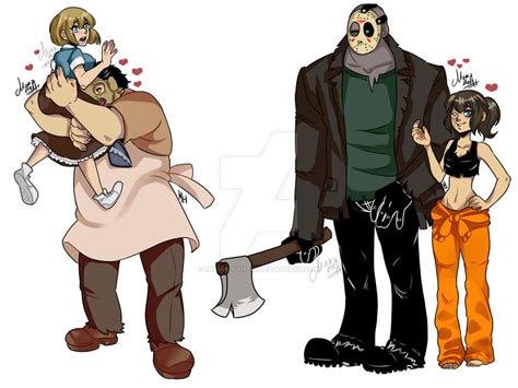 Horror Films OC: Jason vs Leatherface ... by MissMonahell on DeviantArt