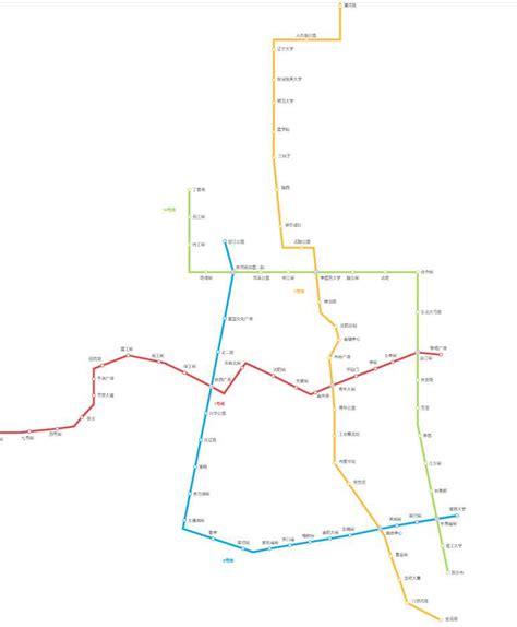 Shenyang Metro Map, Subway Lines, Rail Transit Map, 2024