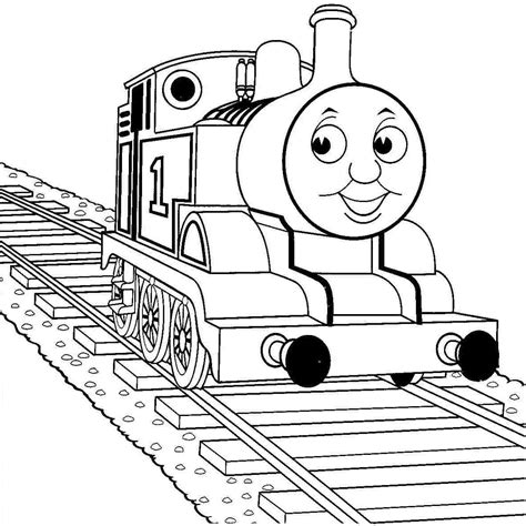 13 printable thomas the train coloring pages - Print Color Craft