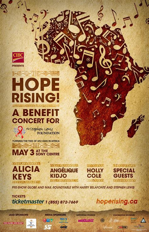 Hope Rising! Benefit concert | HeyDoYou.com | Concert poster design, Music concert posters ...