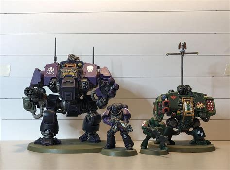 Dreadnought size comparison : r/Warhammer40k