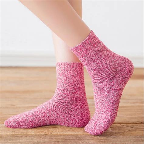 200pair/lot Autumn winter thick wool socks women brand socks female lovely cute socks warm soft ...