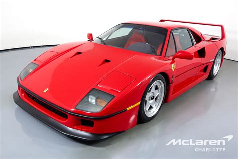 Used 1991 FERRARI F40 For Sale ($2,749,996) | McLaren Charlotte Stock ...