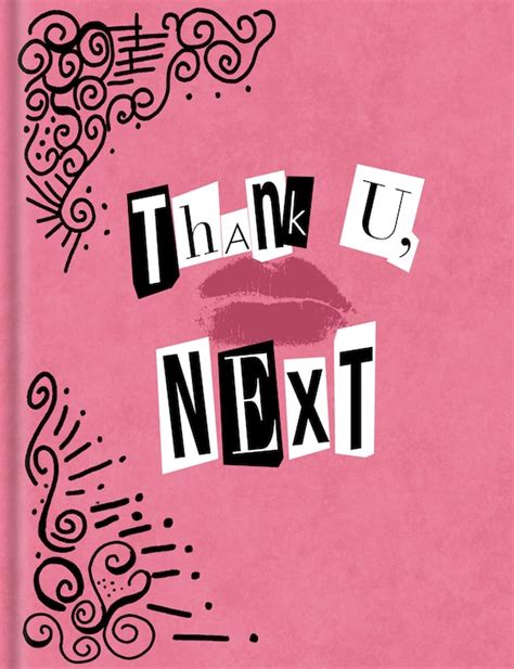 Thank U Next Burn Book - Etsy Polska