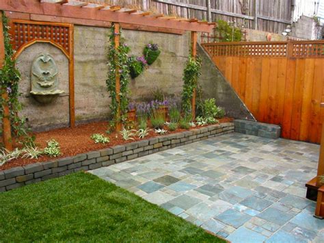 Brick Wall Garden Designs, Decorating Ideas, | Design Trends - Premium ...