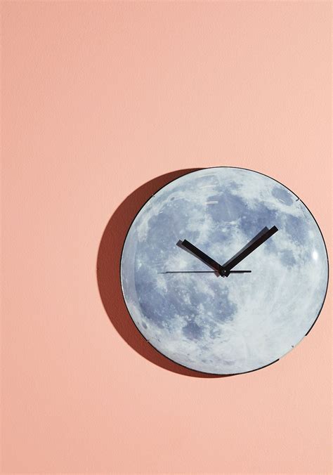 Beam of Moonlight Glow-in-the-Dark Wall Clock | ModCloth | Dark wall ...