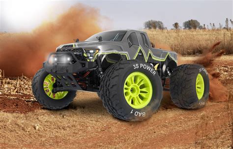 Reely Bad 1 Brushless 1:10 RC model car Electric Monster truck 4WD 100% ...