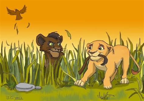 Kovu and Kiara - Kovu & Kiara Fan Art (24516511) - Fanpop