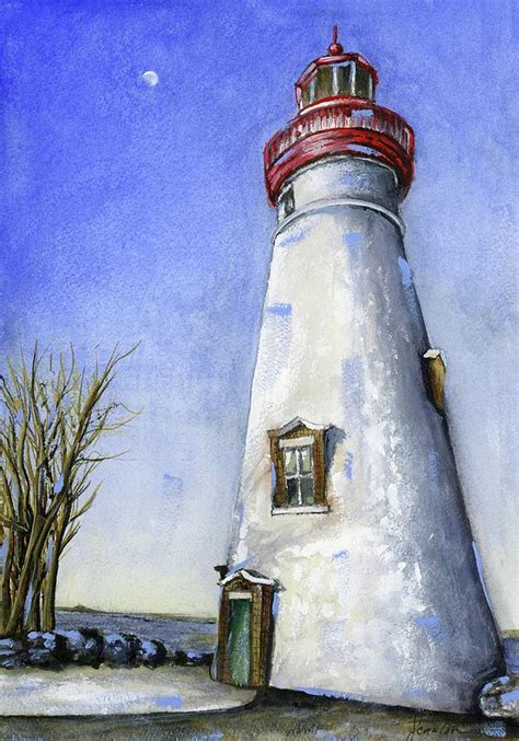 Marblehead Lighthouse Painting by Keith Scanlon - Fine Art America