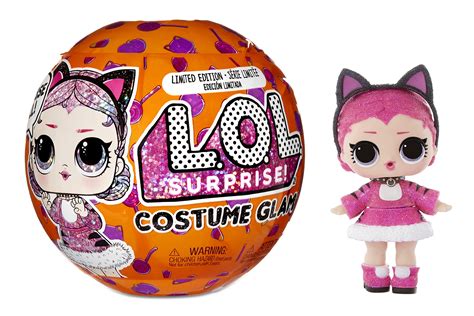 LOL Surprise Costume Glam Baby Cat Doll With Surprises Including Halloween Limited Edition Doll ...