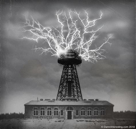 On this day in 1899 Nikola Tesla arrived in Colorado Springs to conduct experiments with ...