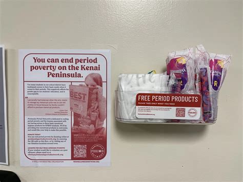 Free period products are coming to all Kenai Peninsula schools - Alaska ...