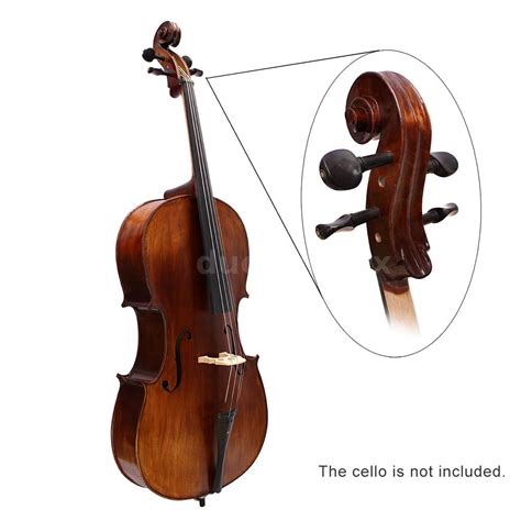 4pcs 4/4 Cello Tuning Accessory Part Kit Ebony Cello Peg Musical Tool 3E22 | eBay