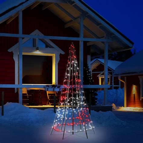 Twinkly Light Tree voor buiten, RGBW, hoogte 200cm | Lampen24.nl