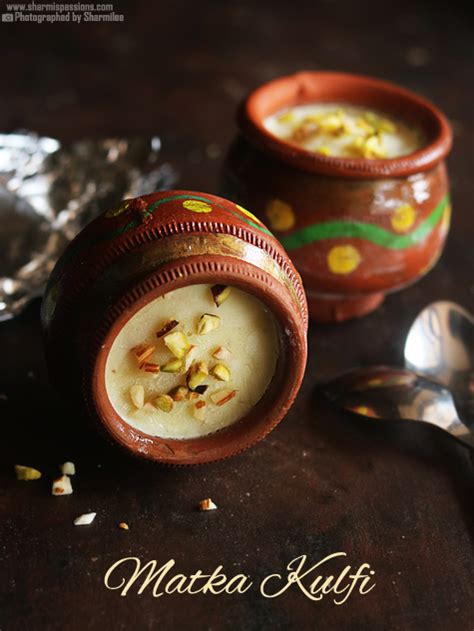 Matka kulfi recipe, How to make matka kulfi - Sharmis Passions