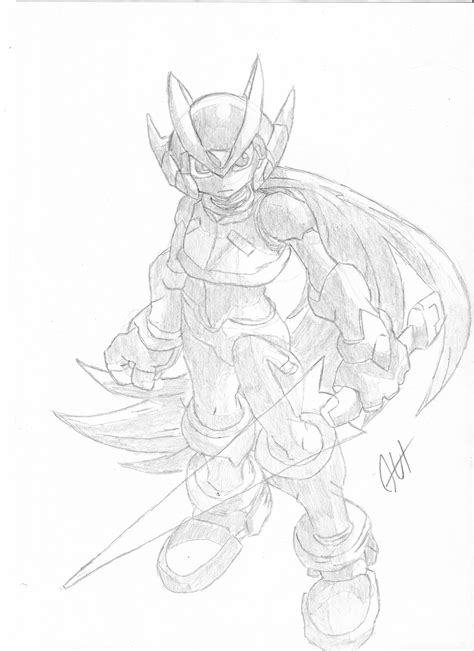 MEGAMAN ZERO by KZ94 on DeviantArt