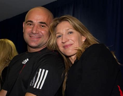 Andre Agassi and Steffi Graf Watch Son Jaden Pitch At USC