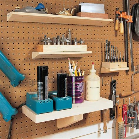 Small Workshop Storage and Space-Saving Solutions | Workshop storage, Home organization, Garage ...