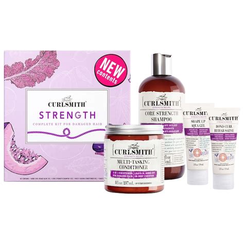 Curly Hair Strength Styling Set for Damaged Hair - Curlsmith | Sephora