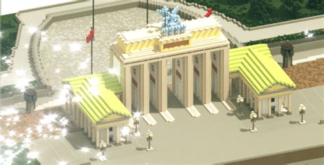 Brandenburg Gate 1961 (Download) Minecraft Map