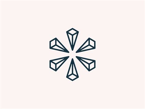 Abstract Hex Logo by Tommy Blake on Dribbble