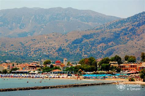 Ceremony place - The Beach of Georgioupolis