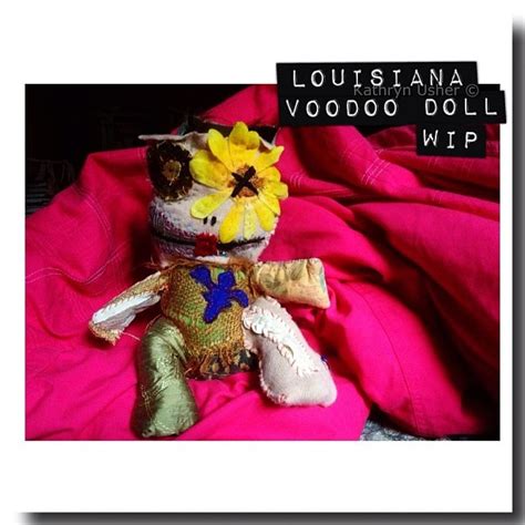 Louisiana Voodoo Doll Work in Progress #textiles #art #louisiana #shreveport #voodoodoll # ...