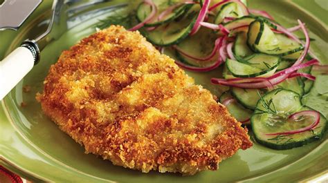 Cheater Schnitzel with Cucumber Salad | Foodland