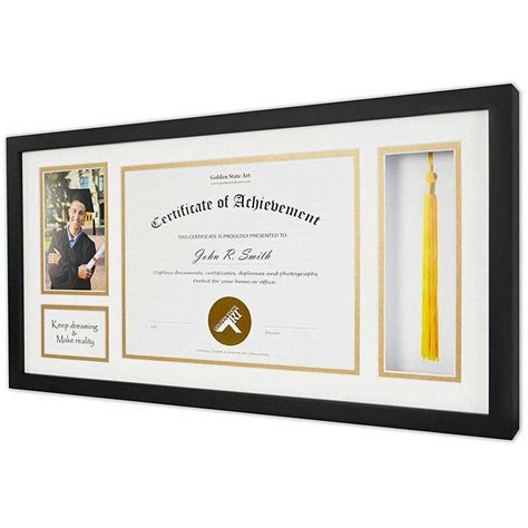 Dublin Shadow Box Diploma Tassel Holder Graduation Picture Frame & Reviews | Birch Lane ...