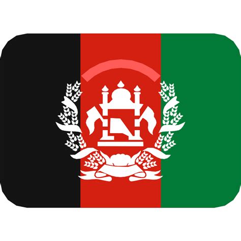 Flag For Flag Afghanistan Vector SVG Icon - SVG Repo