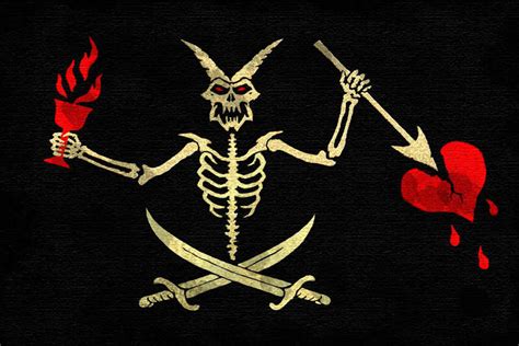 Image - Blackbeard flag revised-10-web.jpg | One Piece: Ship of fools ...