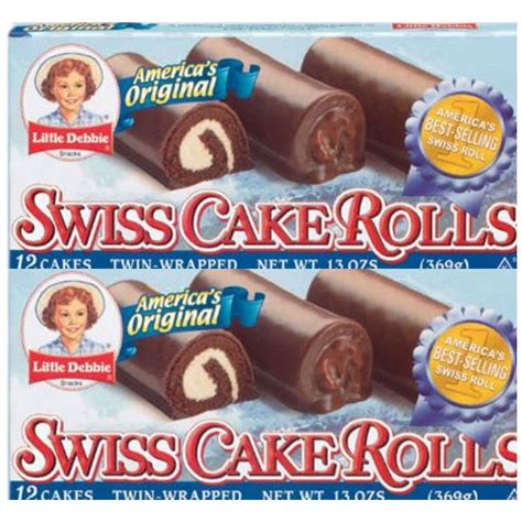 Little Debbie Swiss Rolls - 12ct/13.31oz pack of 2 - Walmart.com