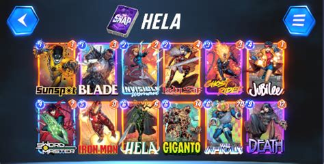 Hela Discard Deck by Oli Denning - Infinite Rank - June 2022 - Marvel ...