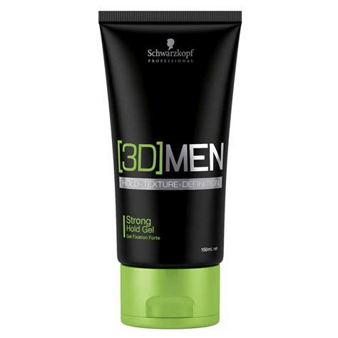 Schwarzkopf (3D)Men Strong Hold Gel 150ml