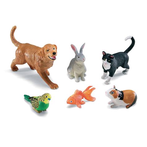 HC130396 - Learning Resources Jumbo Pets - Pack of 6 | Findel International