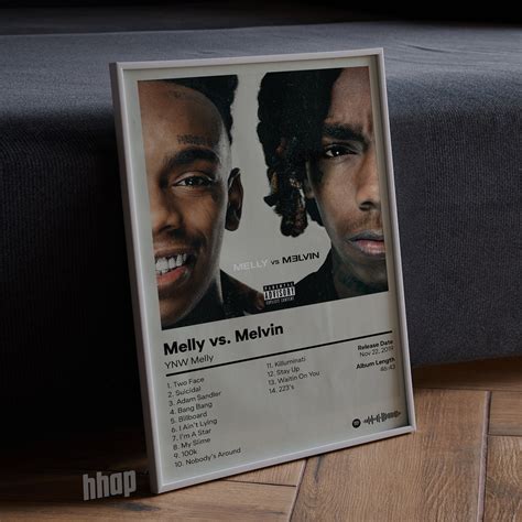 YNW Melly - Melly Vs Melvin - Album Poster