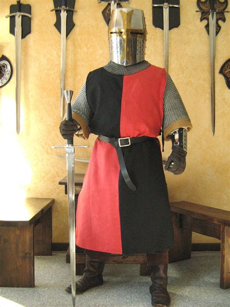 Medieval Knight Heraldry SCA Surcoat Tunic Tabard