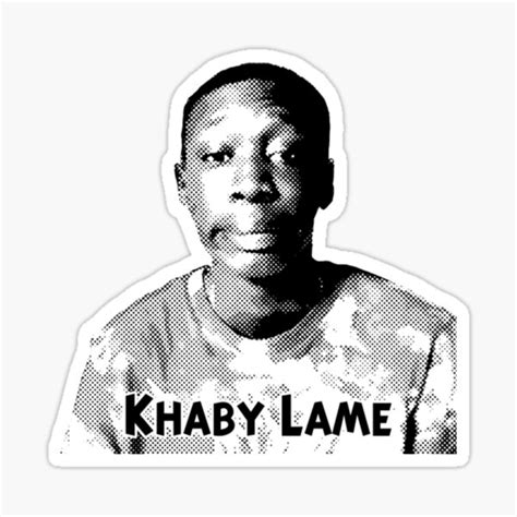 "Khaby Lame Khaby LAME " Sticker for Sale by GidurLokat | Redbubble