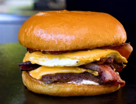 Homemade Wendy's Breakfast Baconator Recipe from Sam The Cooking Guy